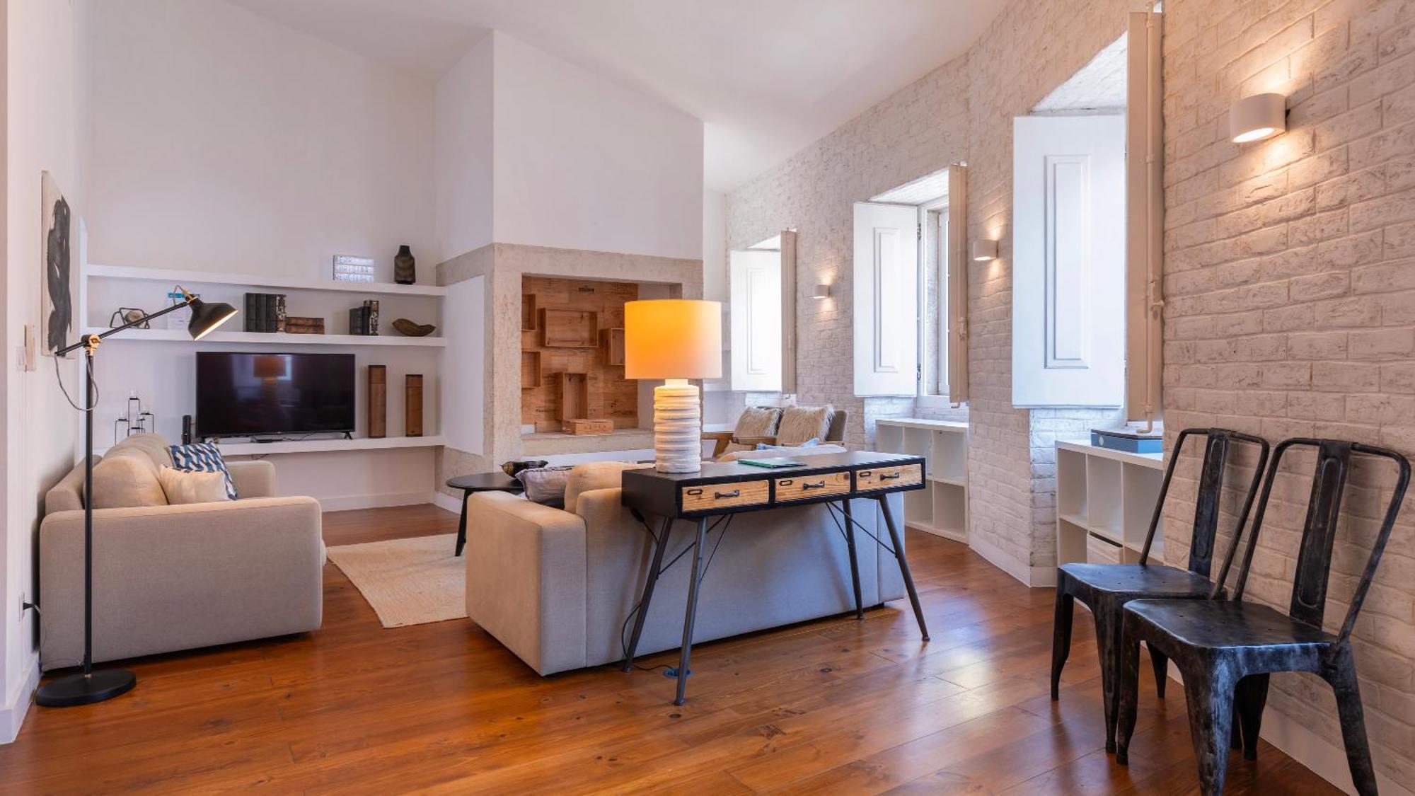 Charming 3Bdr Duplex In City Center By Lovelystay リスボン エクステリア 写真