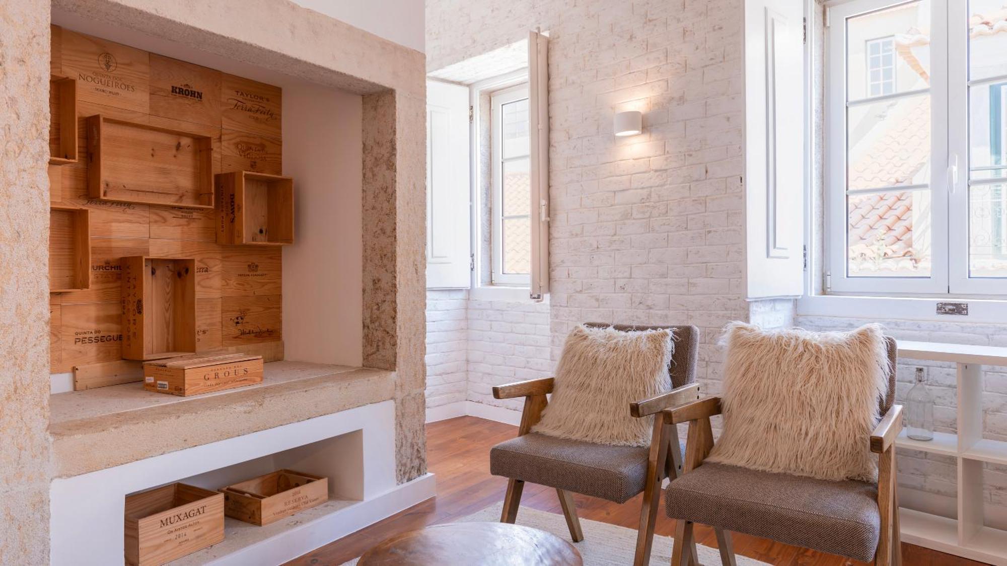 Charming 3Bdr Duplex In City Center By Lovelystay リスボン エクステリア 写真